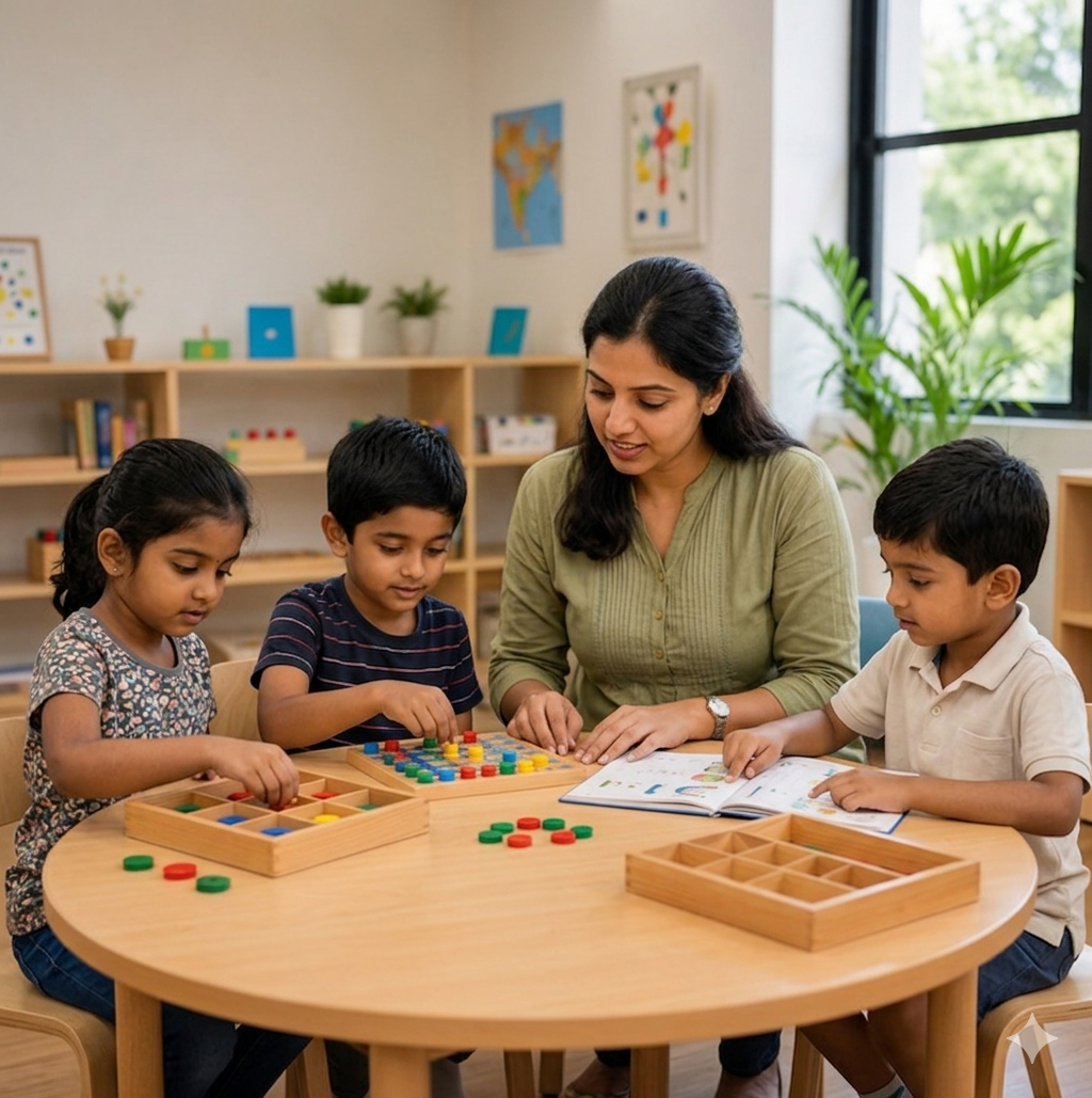 Children learning